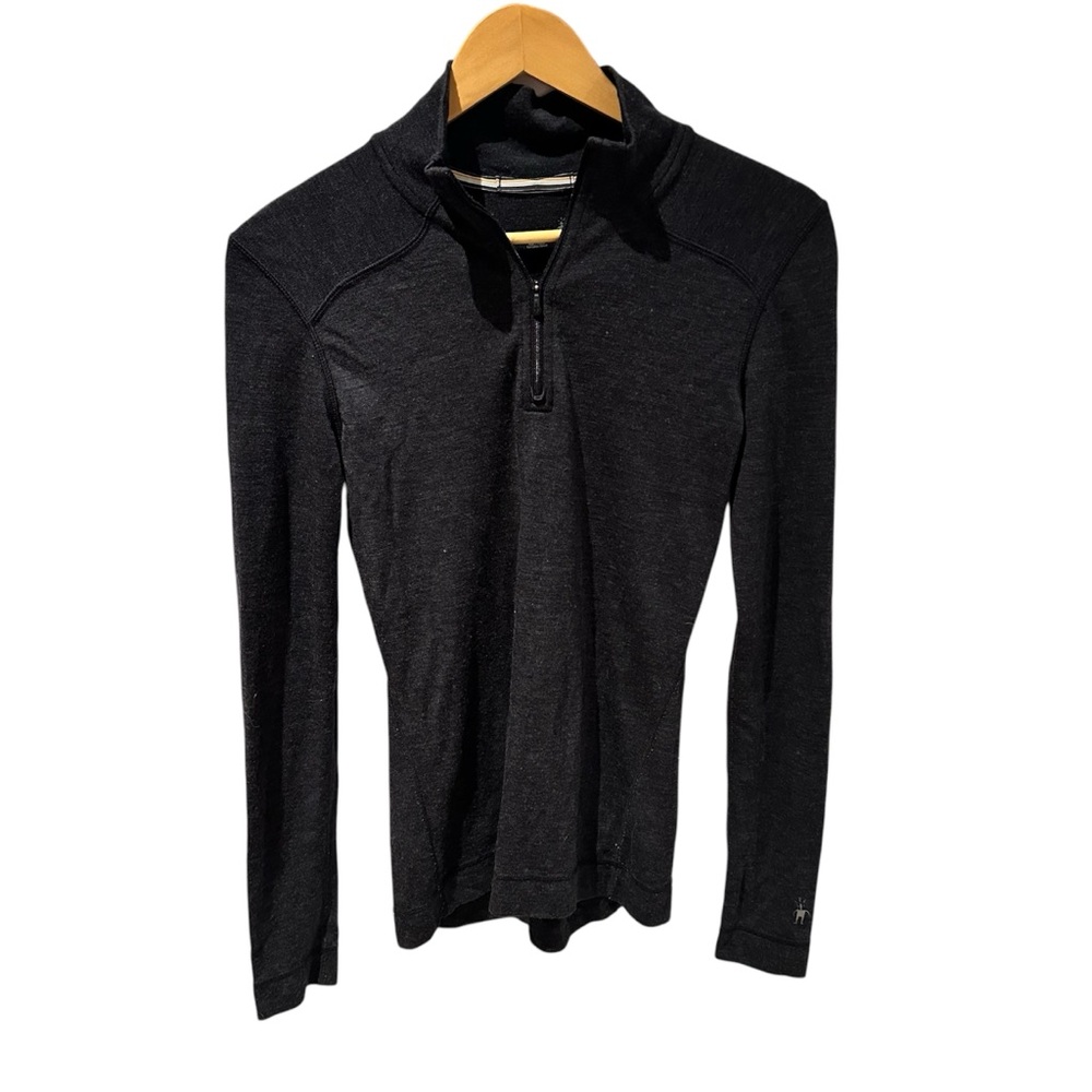 Smartwool Grey Quarter-Zip Women's Top